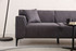 Kutna sofa Novi kutak Petre R - antracit