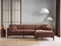 Kutna sofa Novi kutak Petre R - Konjak