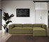Kutna sofa Fora - Zelena