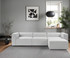 Kutna sofa Fora - Siva