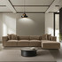 Kutna sofa Sora (L1-O1-O1-1R-POUFFE) - Smeđa Kutna sofa Sora (L1-O1-O1-1R-POUFFE) - Smeđa