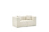 Sofa s 2 sjedala Raks - Krema Sofa s 2 sjedala Raks - Krema