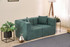 Sofa s 2 sjedala Raks - Zelena Sofa s 2 sjedala Raks - Zelena