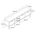 TV stalak Exxen - 1581