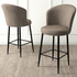 Set barskih stolica (2 komada) Alte - Cappuccino, crna
