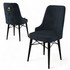 Set stolica (6 komada) Pare - antracit, crna