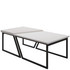 Set stolića za kavu Verona P0024623 - Bijeli
