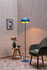 Podna lampa Gljiva - Plava