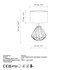Stolna lampa Dijamant - S-710