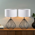 Set stolnih lampi (2 komada) Dijamant - S-706 - Set