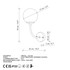 Zidna lampa Sfere - 15031