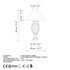 Stolna lampa ELEGANZE-5302