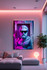 Dekorativno slikanje kaljenog stakla Hhlneon005 - 50 x 70