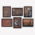 Dekorativna uokvirena MDF slika (6 komada) 6BC9624_3545