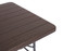 Sklopivi vrtni stol za ugostiteljstvo 180 cm, smeđi, ModernHome