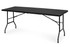 Stol za catering 180 cm, sklopiv u kofer, crni, ModernHome