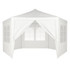 Vrtni paviljon šator 2x2x2 m s prozorima bijeli MultiGarden