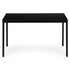 Stol za kuhinju i blagovaonicu za 4-5 osoba, računalni stol 120x60 cm, crni, moderni Home