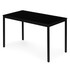 Stol za kuhinju i blagovaonicu za 4-5 osoba, računalni stol 120x60 cm, crni, moderni Home