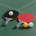 Set za stolni tenis 2 reketa za stolni tenis + 3 loptice