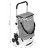 Sklopiva kolica za kupovinu s torbom 30 litara s trostrukim kotačima i termalnim džepom ModernHome