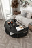 Set stolića za kavu Jin Jang 4 70 - Crna