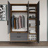 Ormar Aden Ladice 120 - Hrast, Antracit