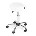 Okretna sedlasta stolica, kozmetička medicinska podesiva stolica, bijela, ModernHome
