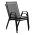 Set od 4 vrtne stolice za terasu ili balkon, sive, MultiGarden
