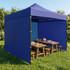Automatski vrtni paviljon pop-up šator 3x3 m, plavi, MultiGarden