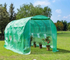 Vrtni tunelski plastenik 6×3×2 m, 18 m², metal okvir i UV zaštita