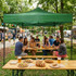 Automatski pop-up vrtni paviljon šator, 3x3 m, zeleni, MultiGarden