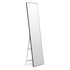 Veliki stojeći ogledalo 159 cm, aluminijum, crni okvir, ModernHome