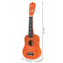 Drvena ukulela gitara za djecu, 4 najlonske žice ECOTOYS