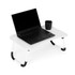 Sklopivi stalak za laptop posteljni stol 60x40 cm, bijeli, ModernHome