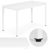 Kuhinjski stol i radni stol 4-5 osoba 120x60 cm bijeli ModernHome