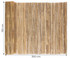 Dvostrana Bambusna Prostirka 150x300 cm za Balkon, Terasu i Ogradu MultiGarden