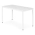 Kuhinjski stol / Radni stol 120x60 cm za 4-5 osoba Bijeli mramor ModernHome
