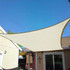 Pravokutna zaštita od sunca, vodootporna tenda, 2x3 m, bež, MultiGarden