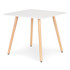 Moderan drveni kvadratni kuhinjski stol 80x80 cm, ModernHome