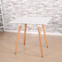 Moderan drveni kvadratni kuhinjski stol 80x80 cm, ModernHome