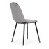 Set od 4 Velvet stolice za dnevnu sobu i blagovaonicu Grey ModernHome