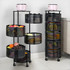 Kuhinjski Organizer sa Okretnim Policama, 5 Nivoa, Metal ModernHome
