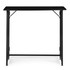 Sklopivi radni stol ModernHome 80x45 cm crni laptop stol