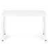 Radni stol školski stol 120x60 cm bijeli ModernHome