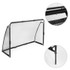 Fudbalski gol s mrežom 240 × 160 × 80 cm – MOVEPRO