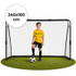 Fudbalski gol s mrežom 240 × 160 × 80 cm – MOVEPRO