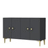 Konzola Simple 120 - Antracit