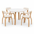 Set blagovaonskog stola i stolica (5 komada) Bohemian Butterfly London 5