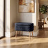 Pouffe Mini Oslo lan - crna